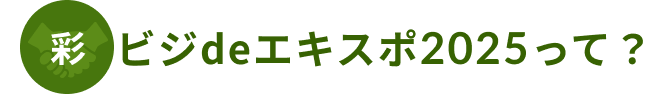 彩ビジdeエキスポ2025って?